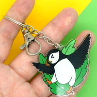 Atlantic Puffin Recycled Acrylic Keychain