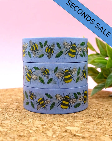 Bees Washi tape - SECONDS SALE