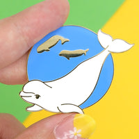 Beluga Hard Enamel Pin