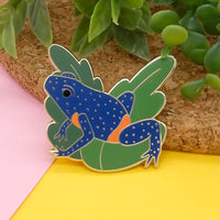 Galaxy Frog hard enamel pin