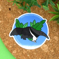 Giant Anteater Mini Vinyl Sticker