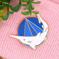 Goblin Shark Hard Enamel Pin - Early Bird Pricing