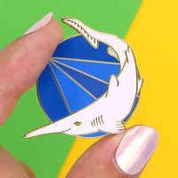 Goblin Shark Hard Enamel Pin - Early Bird Pricing