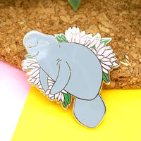 Manatee Hard Enamel Pin