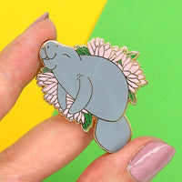 Manatee Hard Enamel Pin
