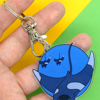 Manta Ray Recycled Acrylic Keychain