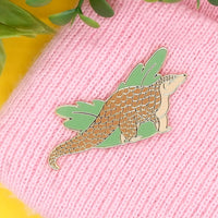 Prancing Pangolin Hard Enamel Pin