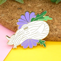 Striped Pyjama Squid hard enamel pin