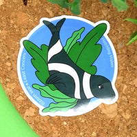 Ribbon Seal Mini Vinyl Sticker