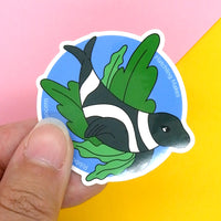 Ribbon Seal Mini Vinyl Sticker