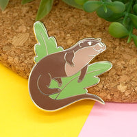 Eurasian River Otter Hard Enamel Pin