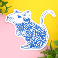 Year of the Rat Vinyl Sticker