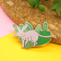 Aardvark hard enamel pin