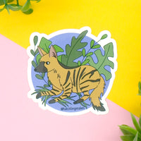Aardwolf Vinyl Sticker