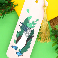 Blue Footed Booby Bird Bookmark