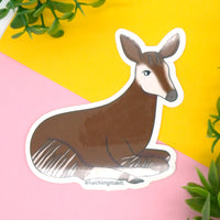 Okapi Vinyl Sticker