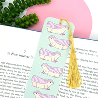 Pink Fairy Armadillo Bookmark