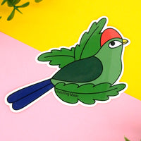 Red Crested Turaco Vinyl Sticker