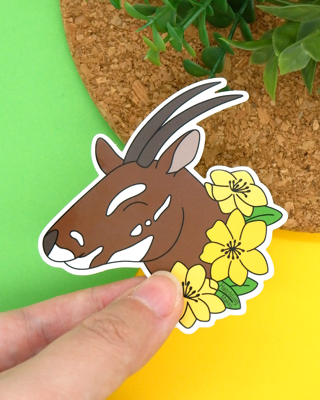 Saola Vinyl Sticker