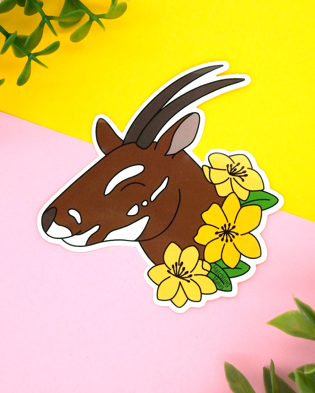 Saola Vinyl Sticker