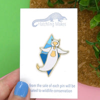 Sea Angel Hard Enamel Pin