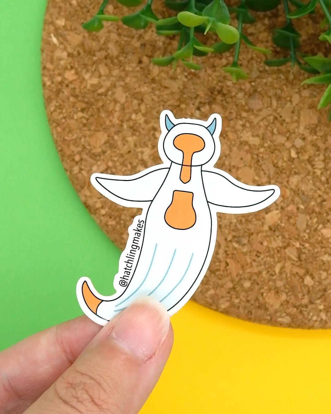 Sea Angel Vinyl Sticker