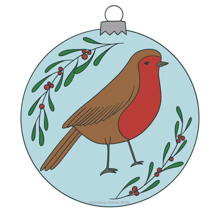 Birds In December Day 1: English Robin
