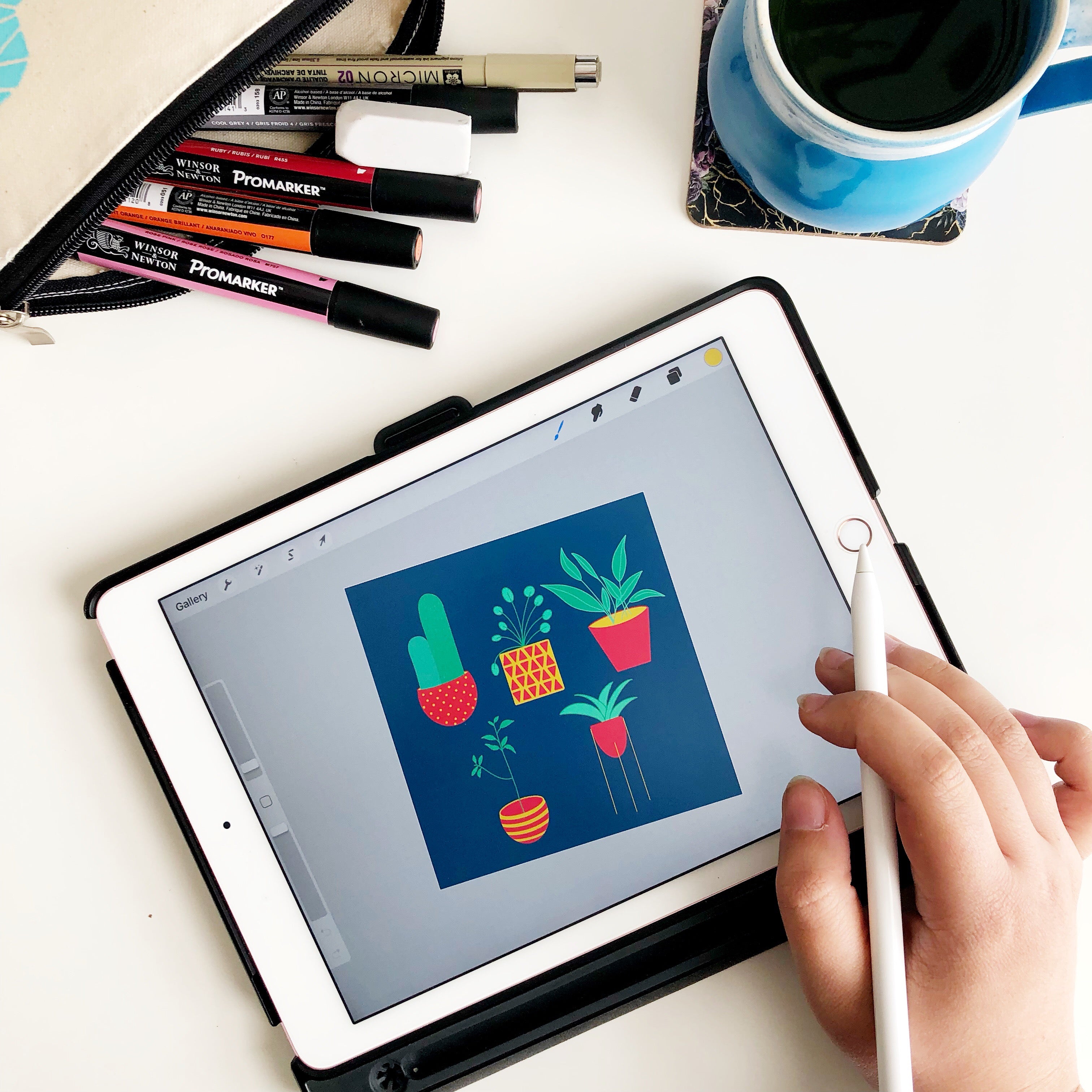 Traditional vs Digital Art – Hatchling Makes