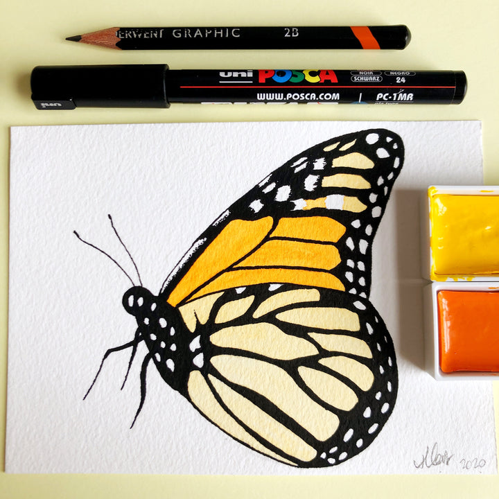 Love Butterfly Challenge : Monarch