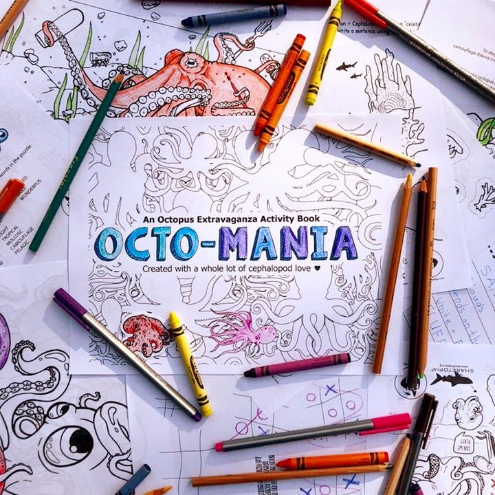 Octomania : An octopus extravaganza activity book