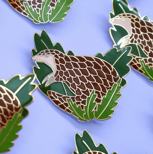 Pangolin pins are here!