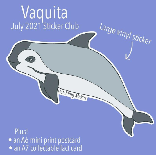 Vaquita sticker packs!