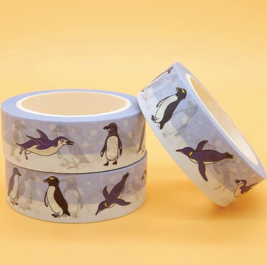 Penguin washi tape
