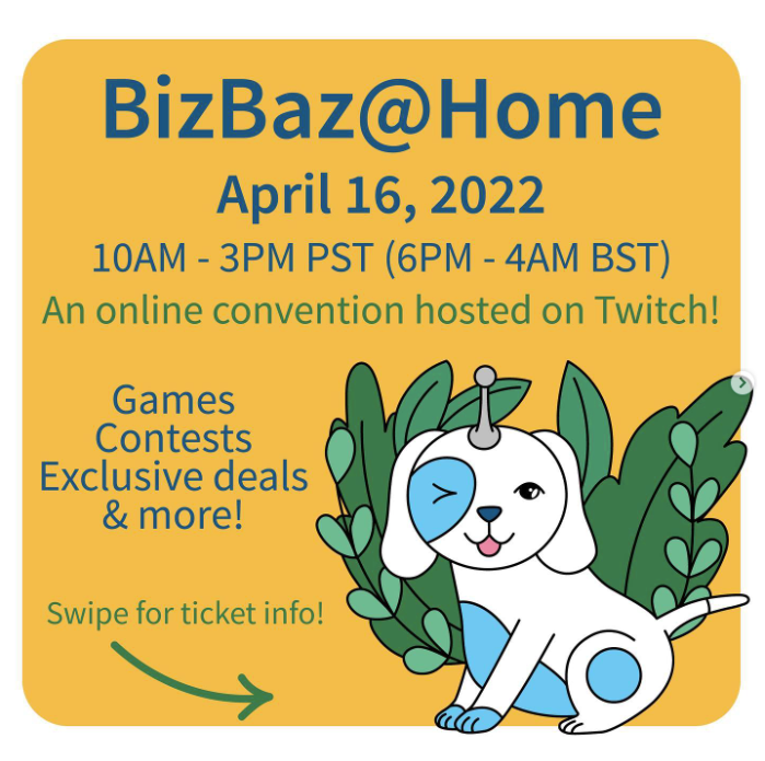 BizBaz@Home - April vendor lineup!
