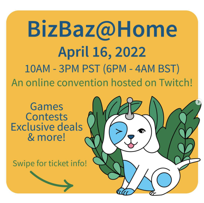 BizBaz@Home is tomorrow!