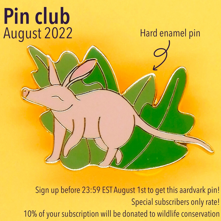 Pin club reveal: August