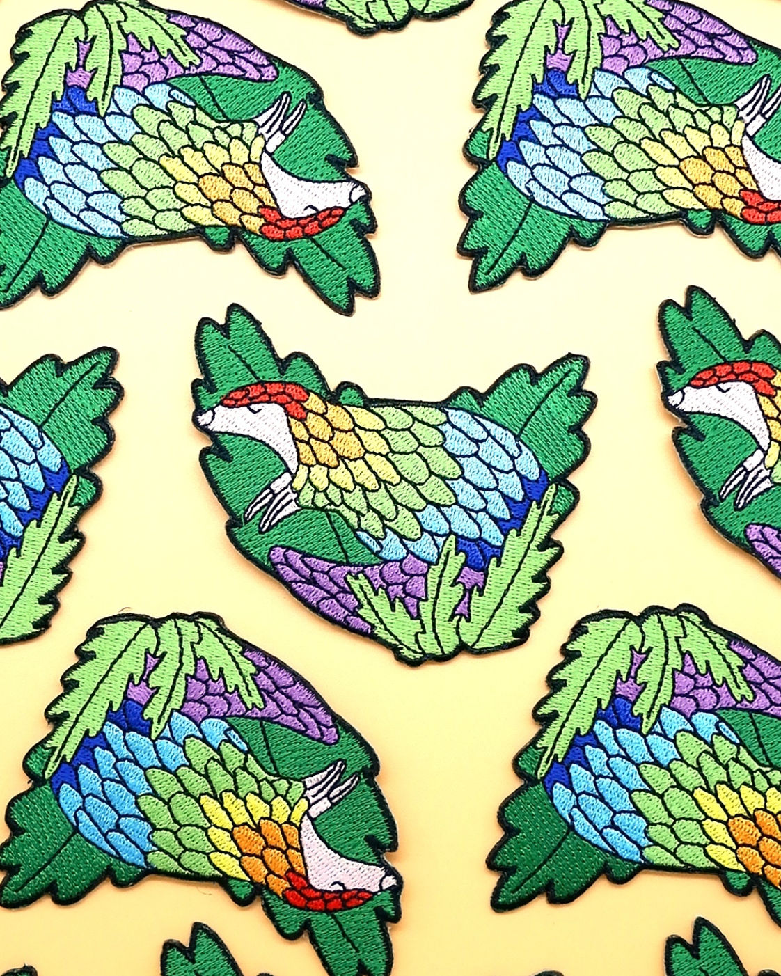 Where do you put your patches?⁠ – Hatchling Makes