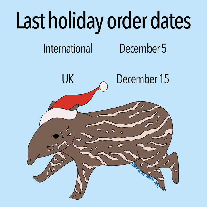 Overseas Last Order Date Today!