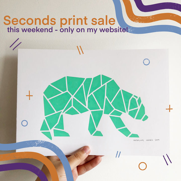 Seconds Print Sale