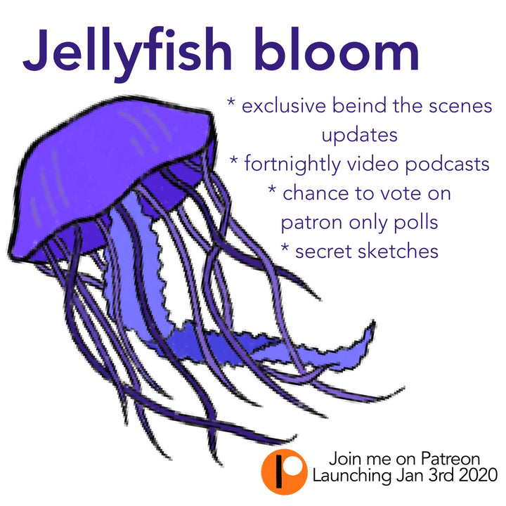 Patreon Announcement : Jellyfish bloom