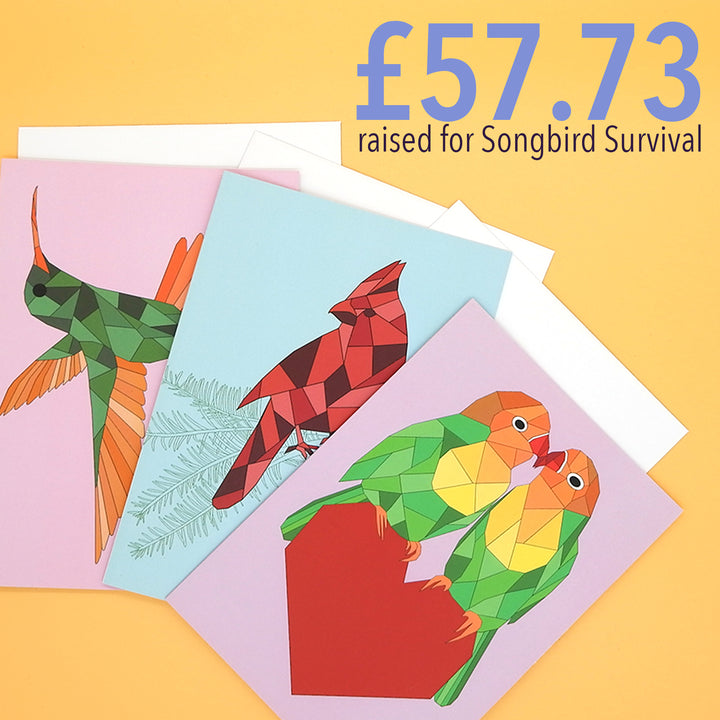 Fundraising Total for Songbird Survival