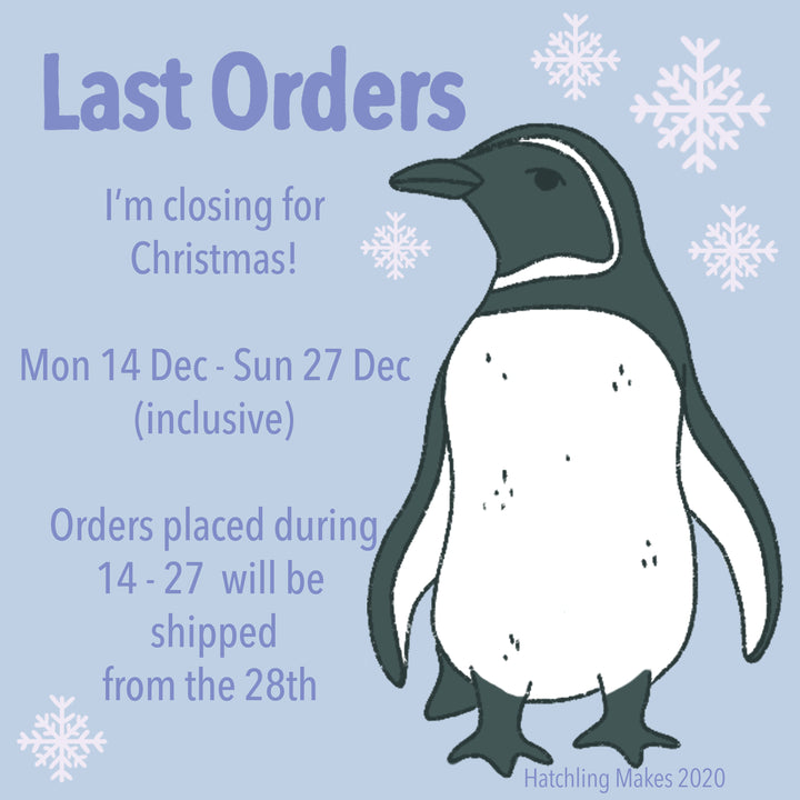 Last Orders for Christmas!