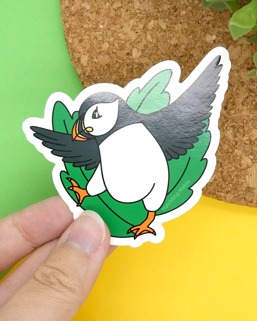 Atlantic Puffin Vinyl Sticker