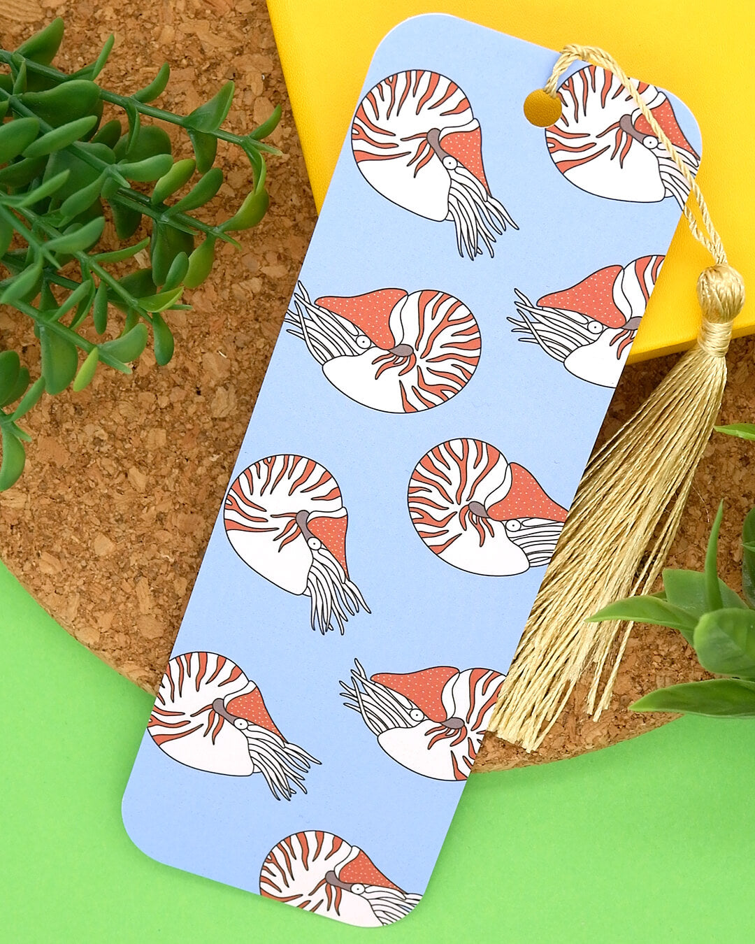 Chambered Nautilus Bookmark