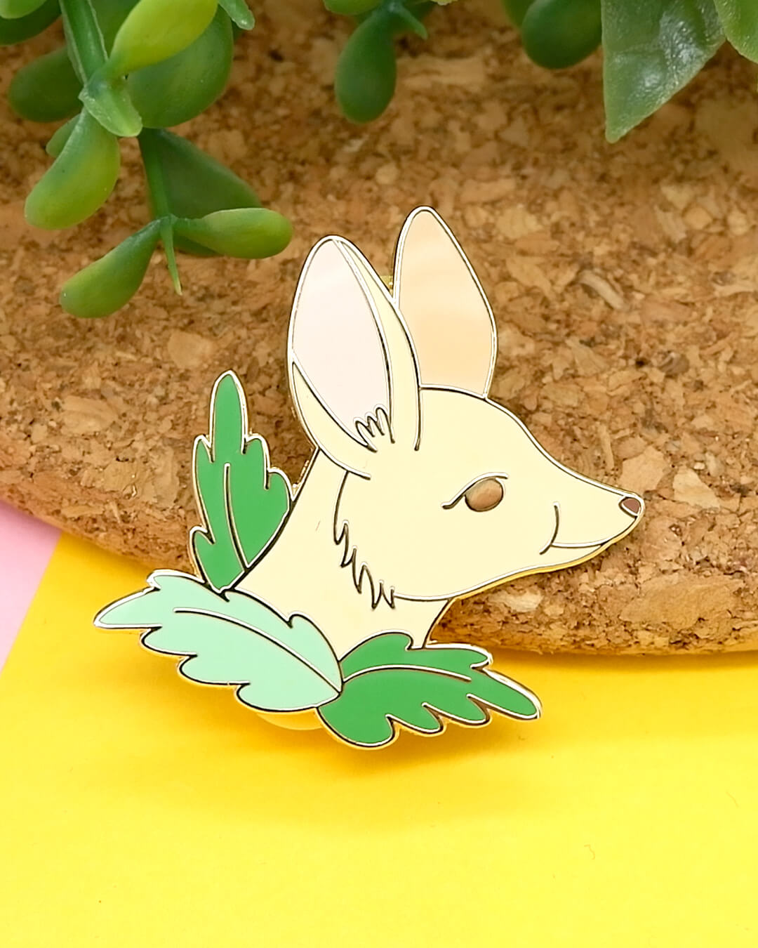 Fennec Fox Hard Enamel Pin