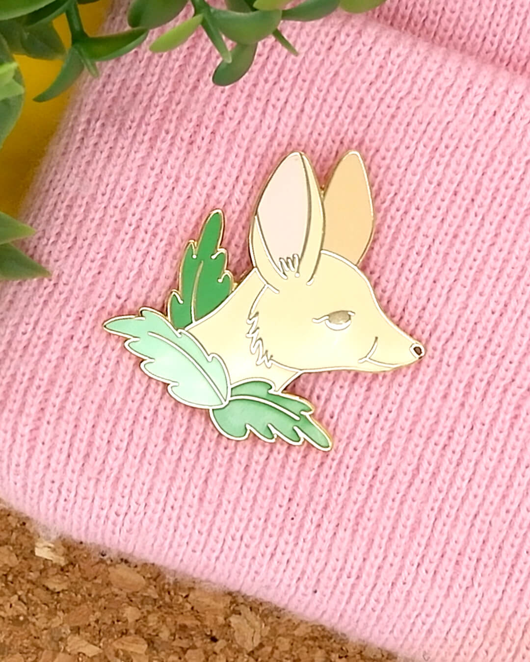 Fennec Fox Hard Enamel Pin