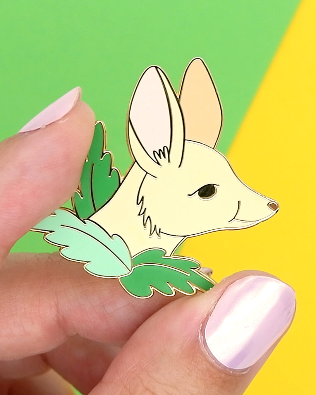 Fennec Fox Hard Enamel Pin