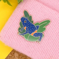 Galaxy Frog hard enamel pin