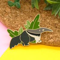 Giant anteater hard enamel pin