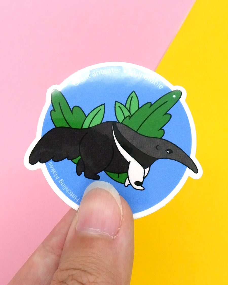 Giant Anteater Mini Vinyl Sticker